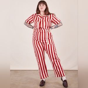 Big Bud Press CHERRY STRIPE JUMPSUIT